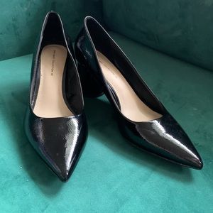 ZARA pointy toe heels, Patent Leather Sz 40
